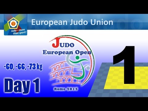 European Judo Open - Rome 2015 - Day 1 - Tatami 1
