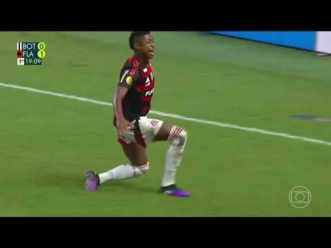 Golaço do Bruno Henrique - Botafogo 1 x 3 Flamengo | Final Supercopa | Globo HD
