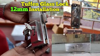 12 Toughned Glass Door lock installation / PS INTERIOR