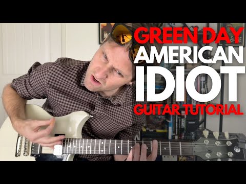 American Idiot by Green Day Guitar Tutorial - Guitar Lessons with Stuart!