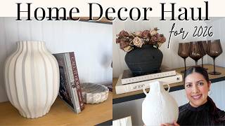 NEW HOME DECOR HAUL |  Home Decor Ideas for 2026 | Decor Haul