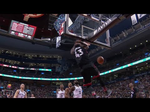 Raptors Highlights: Wright to Siakam Alley-Oop - December 15, 2017