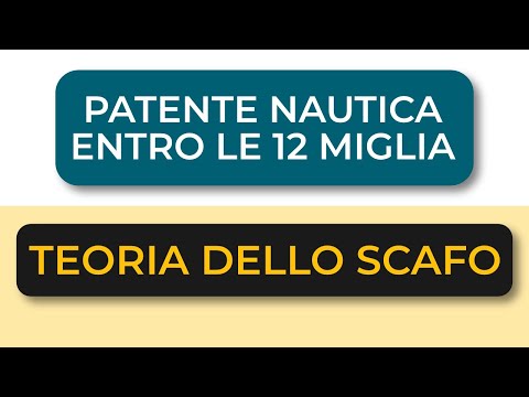 TEORIA DELLO SCAFO - ASSI - ASSETTO | Corso Patente Nautica Entro 12 Miglia