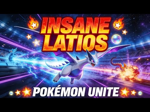 Latios Draco Meteor is Insane 125k+ Damage #pokemon #pokemonunite #latios 