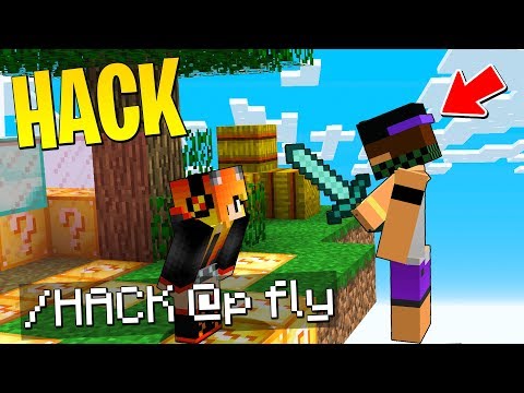 HO FINTO DI USARE LE HACK IN UN SERVER! - Minecraft ITA