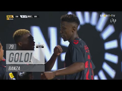 Goal | Golo Banza: Famalicão 0-(3) SC Braga (Liga 22/23 #2)