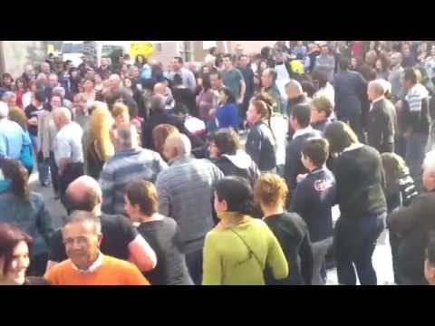 Sagra degli asparagi Boroneddu 2014.. Carlo Crisponi Gian Paolo Melis Giansilvio Pinna