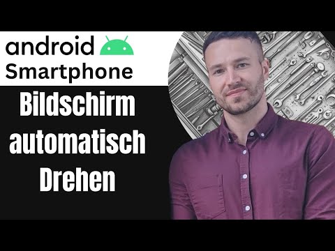 Bildschirm automatisch drehen einschalten oder ausschalten Android Smartphone Tutorial