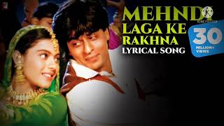 Mehndi Laga Ke Rakhna Song | Dilwale Dulhania Le Jayenge | Shah Rukh Khan, Kajol | Lata, Udit | DDLJ