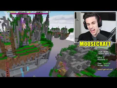 Insane MooseCraft Trolling! Invisible Staircase Trap