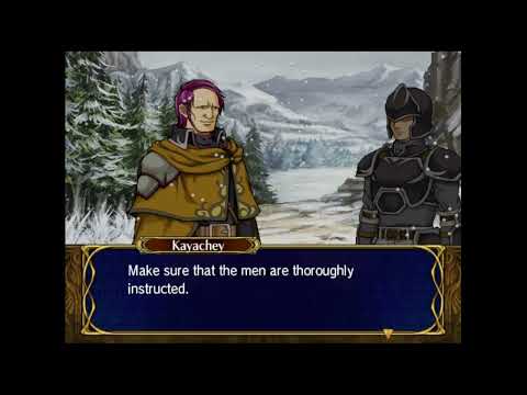 Fire Emblem Path of Radiance Play through Pt 31 Crimea Marches Battle (No Commentary)