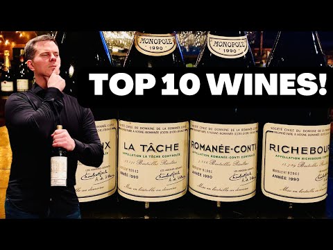 Wine Collecting: TOP TEN Wines of 2023! (Attorney Somm)