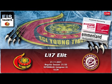 MS 21/22 - U17 Elit - Regular Season - SCL Young Tigers vs Genève Futur Hockey