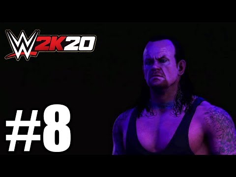 WWE 2K20 My Career Mode Gameplay Walkthrough Part 8 - Undertaker's Last Ride