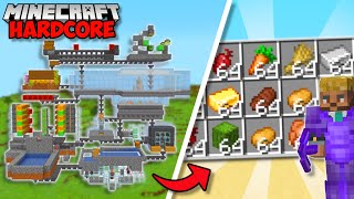 I Built Automatic Farms in Minecraft 1.20 Hardcore (#87)