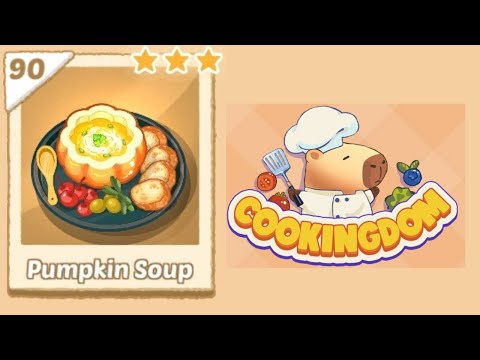 Cookingdom Level 94 Pumpkin Soup | Game Walkthrough🎮