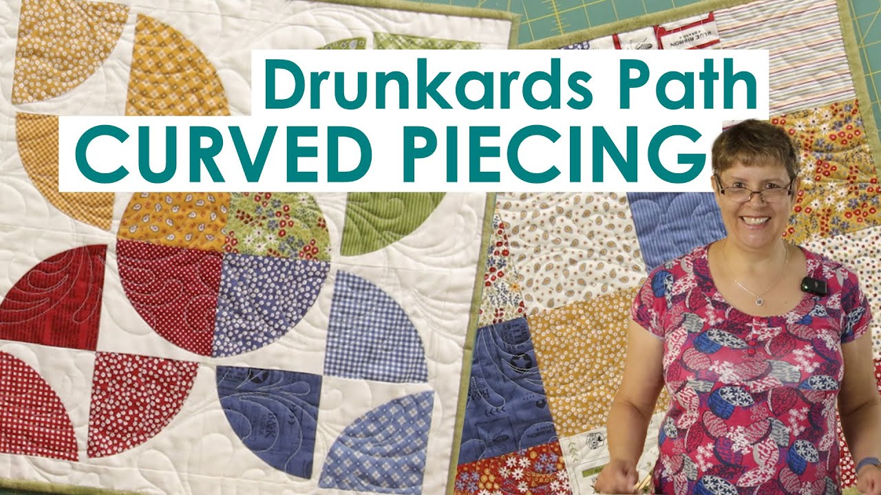 Drunkards Path Curved Piecing Tutorial