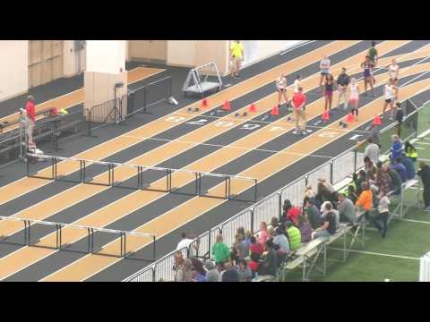 2017 TN State HS Indoor Championships - Girls 60m Hurdles Prelims Heat 2