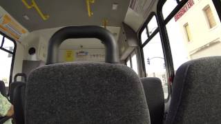 preview picture of video 'Navigating Buckeye, Arizona in a Valley Metro Transit System Bus from Ajo, GP018618'
