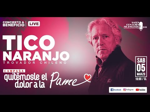 Quitémosle el Dolor a la Pame: Concierto Online Tico Naranjo