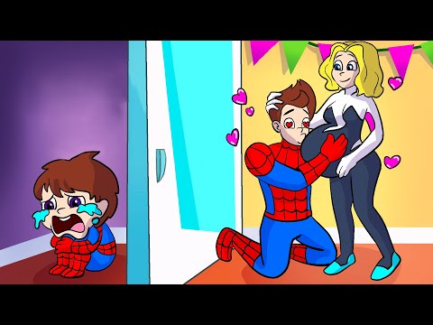 SPIDER-MAN BREWING CUTE BABY FACTORY- LOVE STORY - Marvel's Spidey and his Amazing Friends Animation