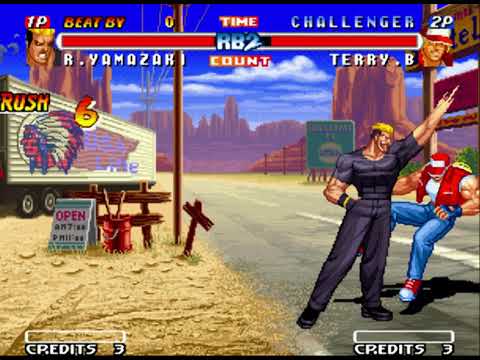 Real Bout Fatal Fury 2  Yamazaki's death combo