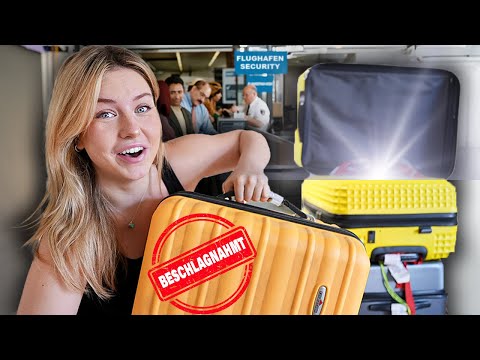 Video Thumbnail: Diese Koffer wurden von Flughafen Securitys beschlagnahmt. Was ist drin?