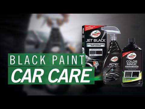 How to Care for Black Car Paint | Turtle Wax