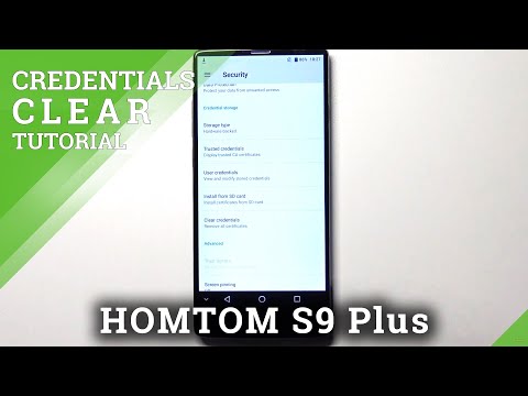 How to Remove All Certificates from HOMTOM S9 Plus – Reset Credentials