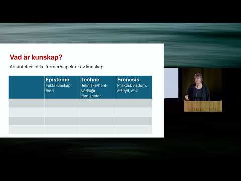 Hur och var uppstår bildning idag?