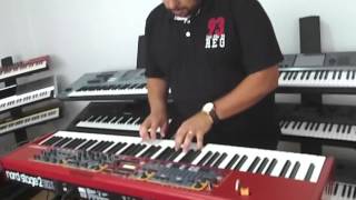 Video thumbnail for NORD STAGE 2 EX HA88  , Piano Upright , com o Pianista Myson Charly by CLASSIC KEYBOARDS