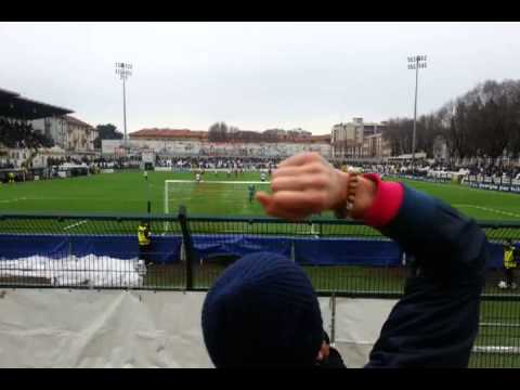 Falcone che fa gol la sud si inchina! Pro Vercelli - Virtus Lanciano 1-2