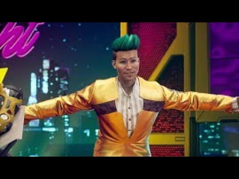 Talkshow in Cyberpunk 2077: Night after Night with Ziggy Q