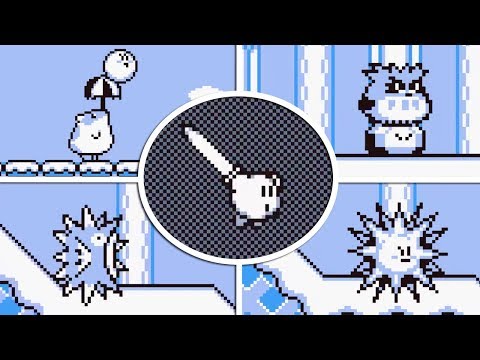 Kirby's Dream Land 2 - All Copy Abilities & Animal Friends