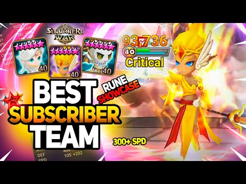 Road to G1 with INCREDIBLE NAT4 Team (Rune Showcase) - Summoners War