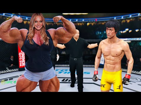 PS5 | Bruce Lee vs. Muscular Cute Shannon [EA Sport UFC 4]🥊