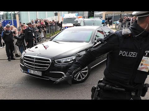 🚔 Alarm in Saarbrücken! Woman disrupts Chancellor's escort – police intervene