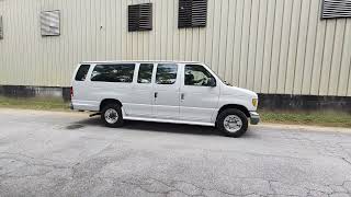 1997 Ford E-350 Club Wagon XLT 14-Passenger Van Walk Around and Drive Away