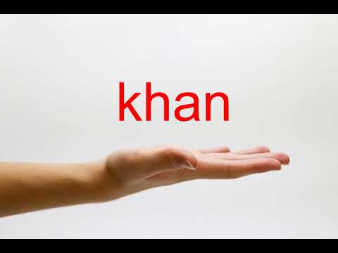 How to Pronounce khan - American English