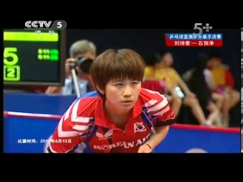 2013 Asian Cup (ws-sf) Liu Shiwen - Seok Hajung [Full Match/Chinese]