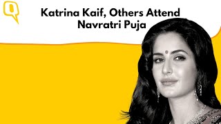 Katrina Kaif, Ajay Devgn, Kriti Sanon Attend Navratri Puja | Quint Neon