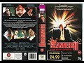 Original VHS Opening Scanners II The New Order 1991 UK Rental Tape