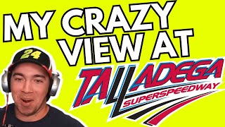 I had CRAZY seats at this NASCAR race: Talladega
