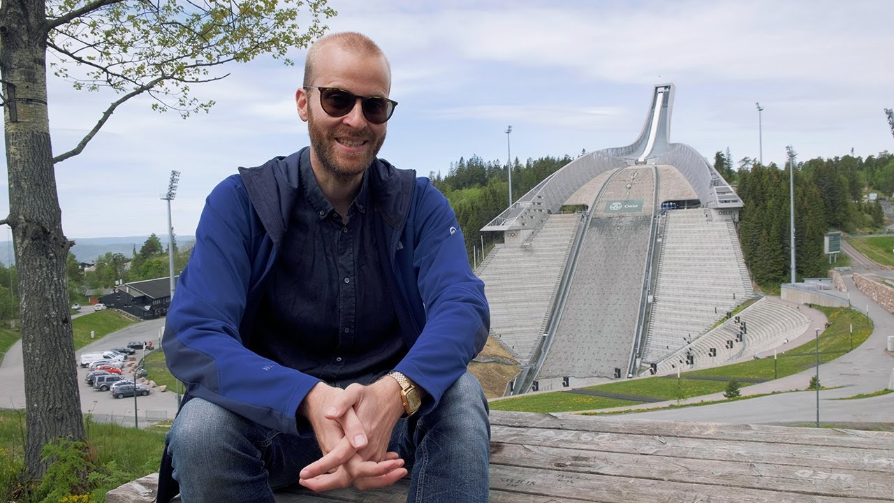 Join a traveler as he embarks on a visit to Holmenkollen Ski Museum.
