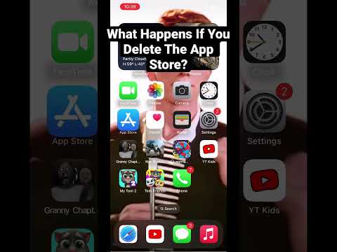 What happens if you delete the App Store??? #shorts #fyp