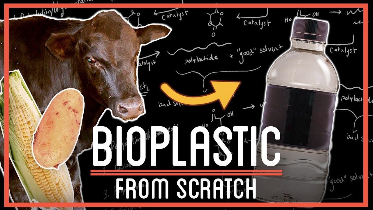 Is plastic made from milk biodegradable?