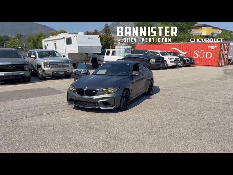 2017 BMW M2 M2 Coupe in Gray for sale at Bannister Chevrolet Penticton in Penticton, BC