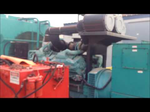 Cummins QSK60 Genset Load Test