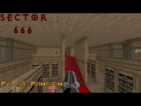 Sector 666 - Map 08: Mansion (UVMax 6:16)