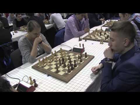 2015-12-18 GUNINA, Valentina - BORTNYK, Olexandr European Chess Blitz 9th Round 1-th Game